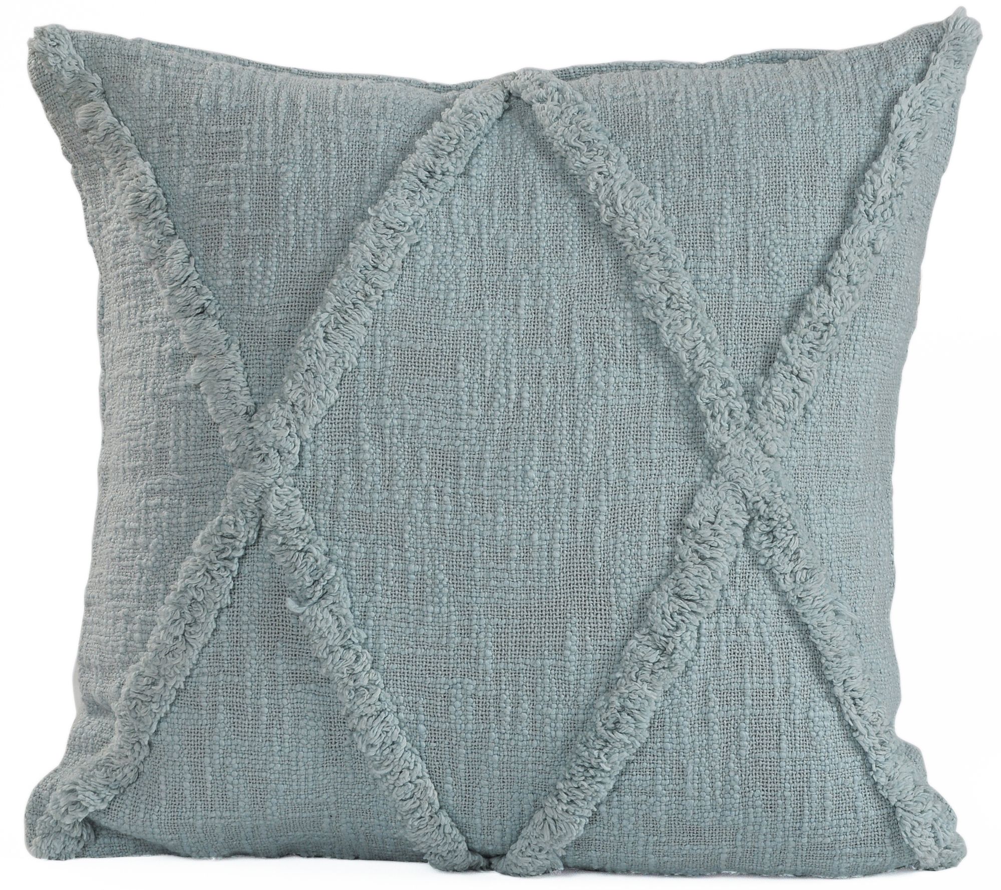 Ox Bay Diamond Tufted Solid Throw Pillow