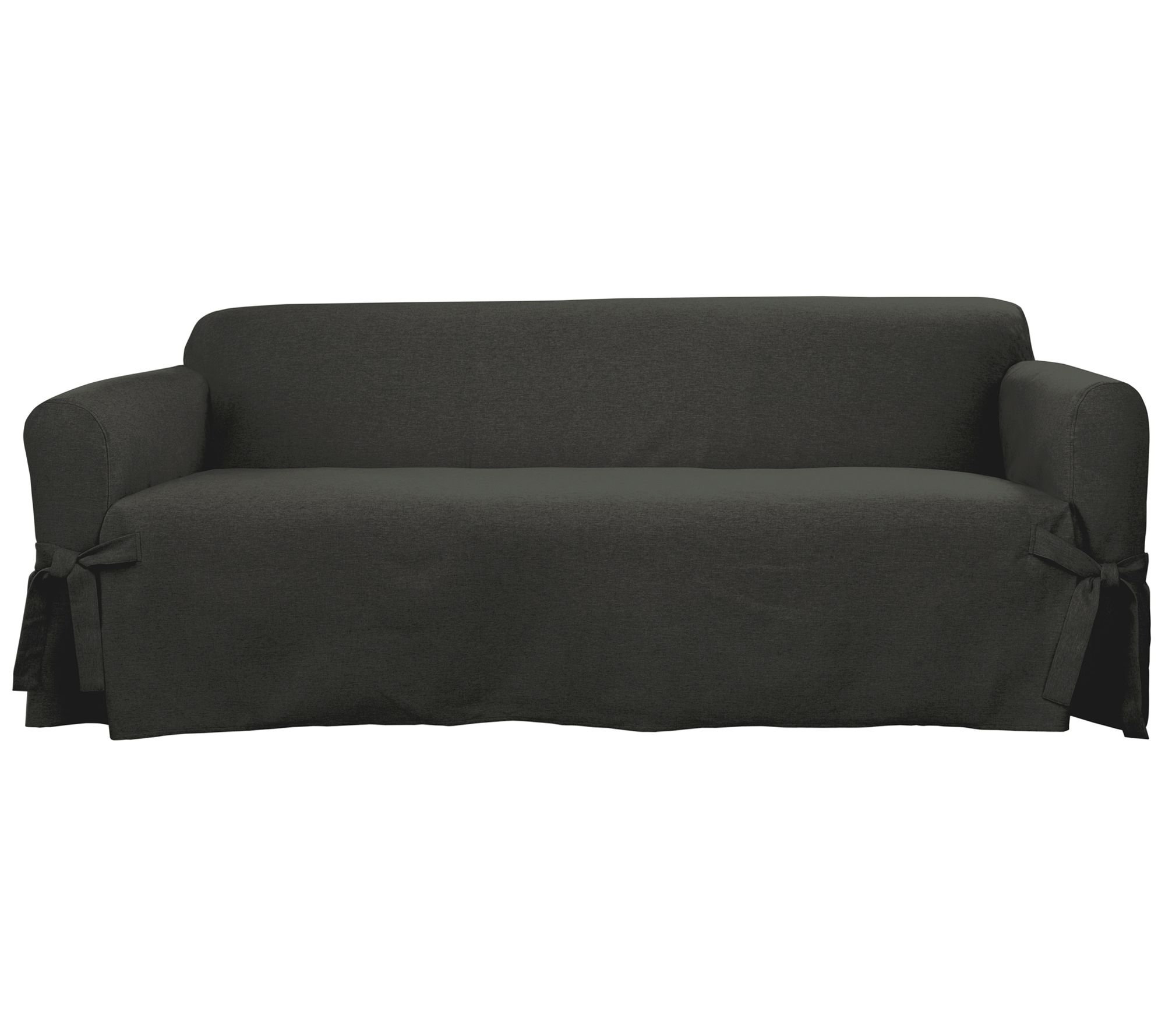 SureFit Farmhouse Basketweave 1 Piece Sofa Slipcover