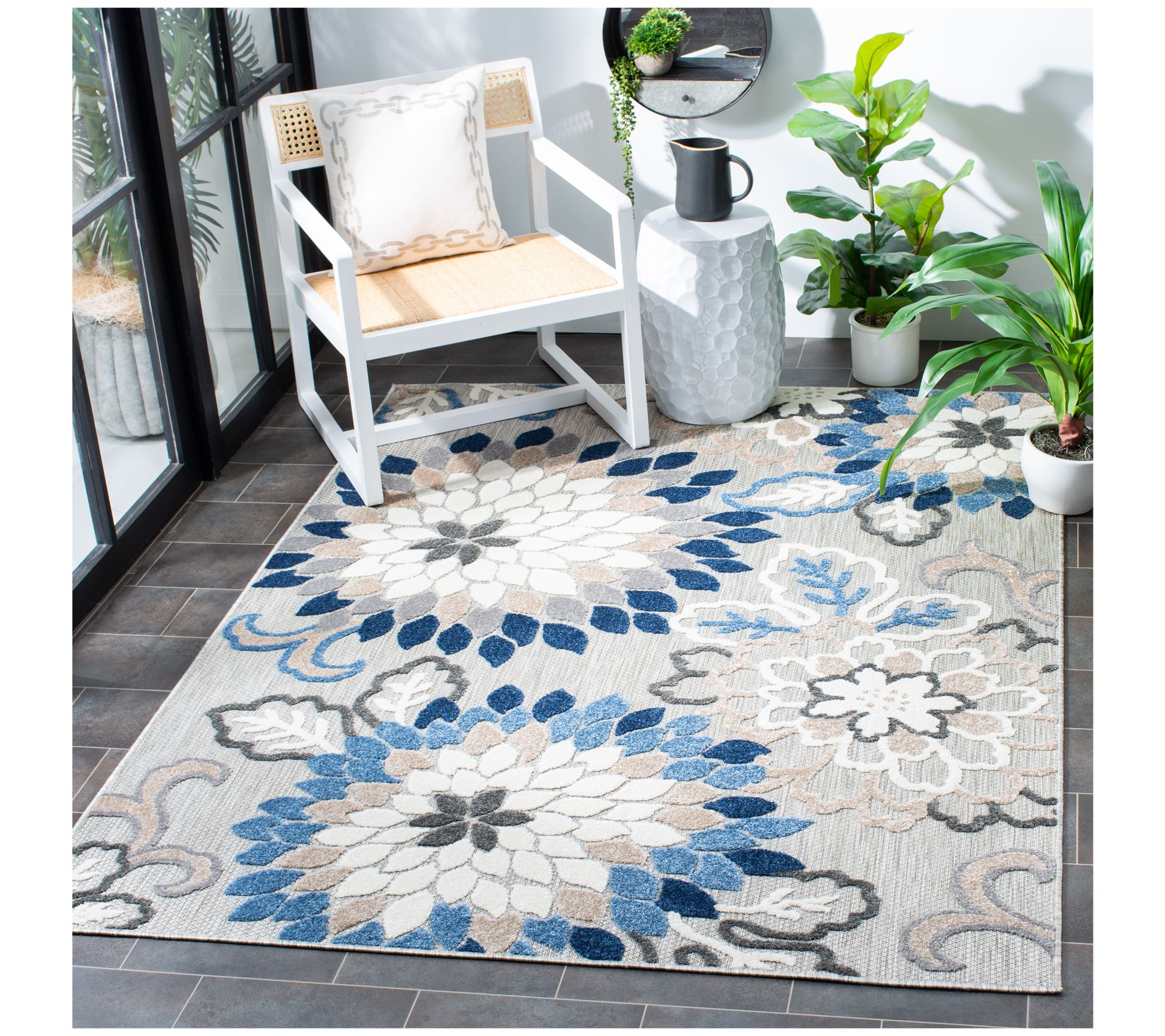 Mad Mats Turkish Indoor/Outdoor Reversible Floor Mat on QVC 