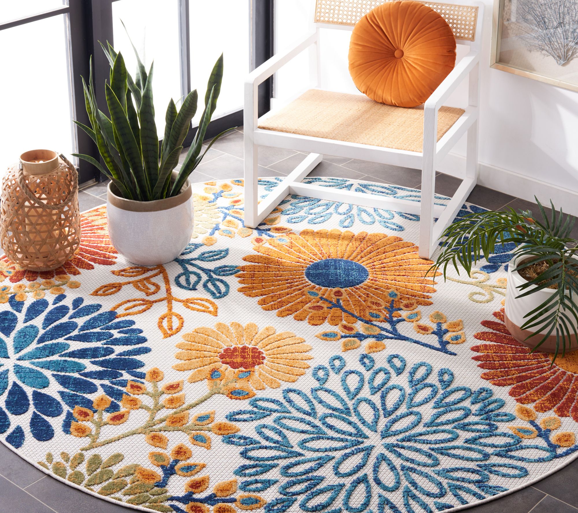 Safavieh Cabana 832 Series 5'3" x 5'3" Round