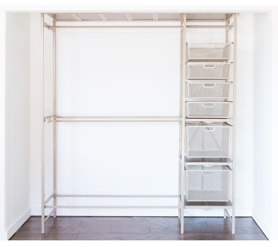 Origami Armario Deluxe Closet- One Side Tower Vrsion - QVC.com