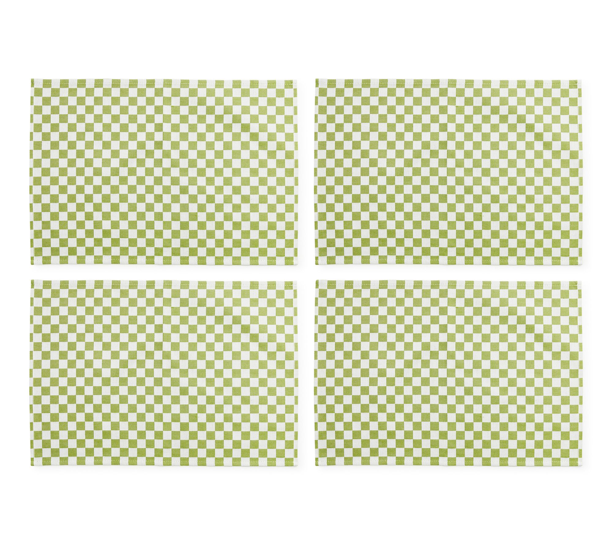 MacKenzie Childs set of 4 Check Placemats