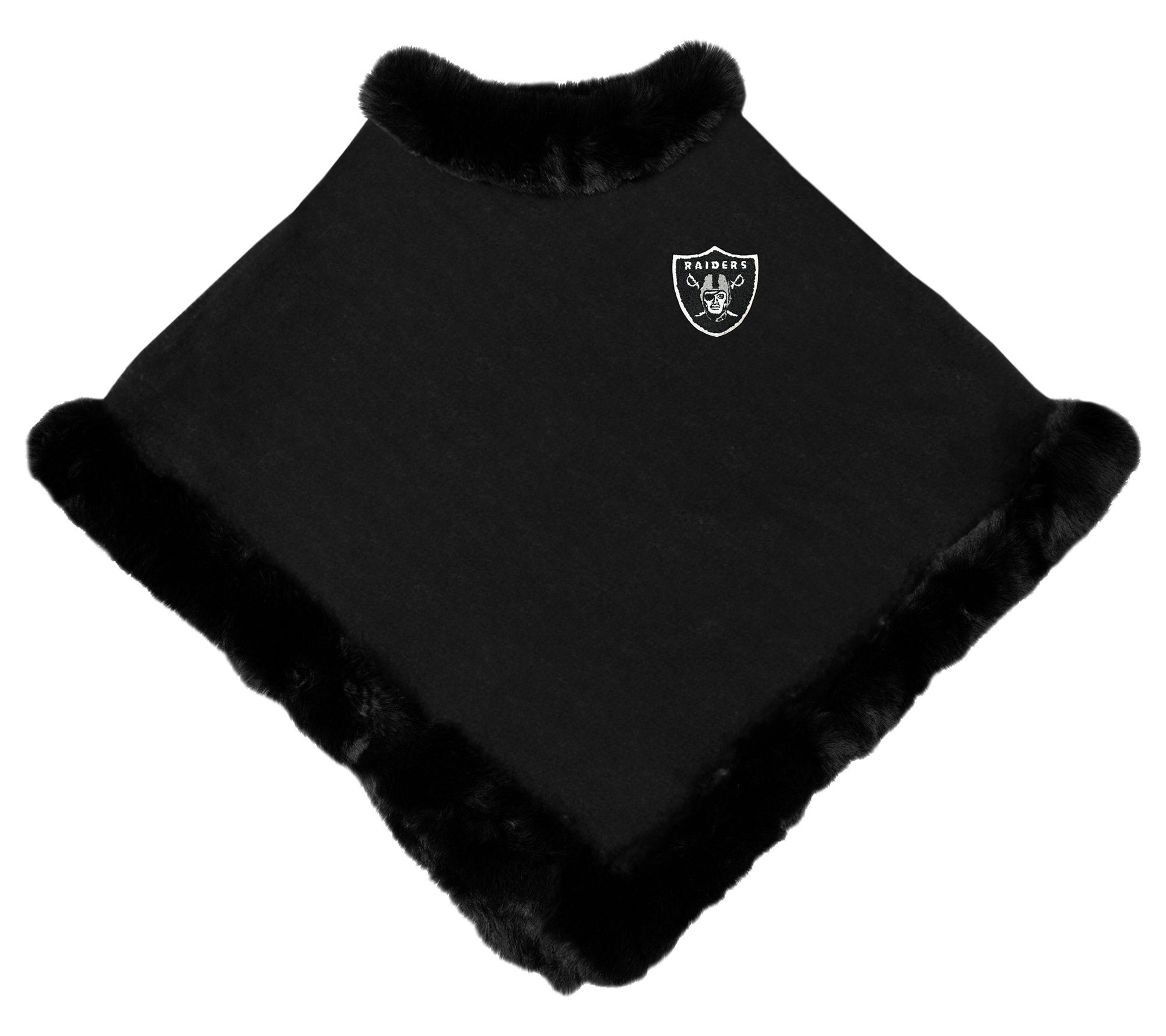Littlearth NFL Fur Trim Poncho