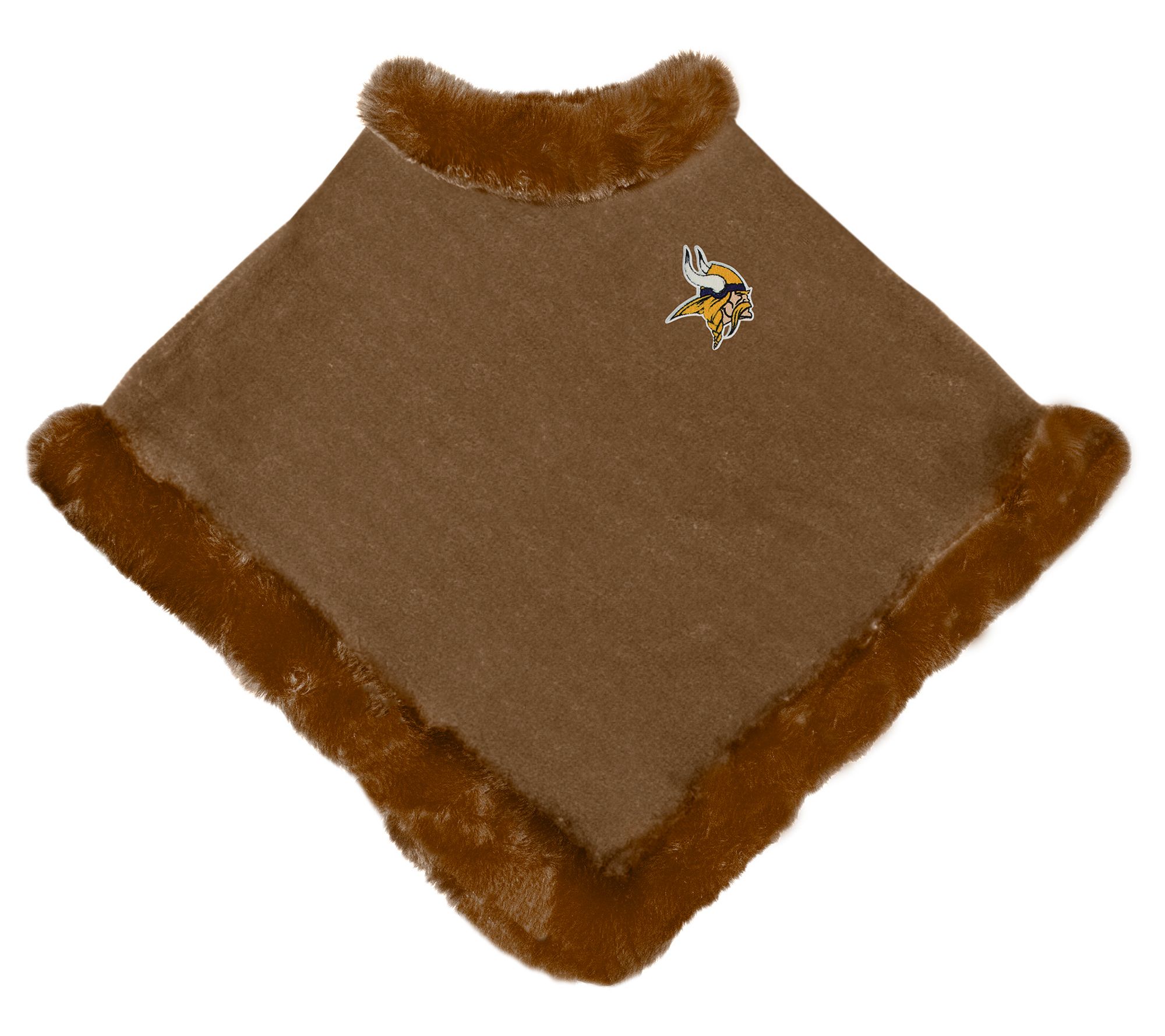 Littlearth NFL Fur Trim Poncho