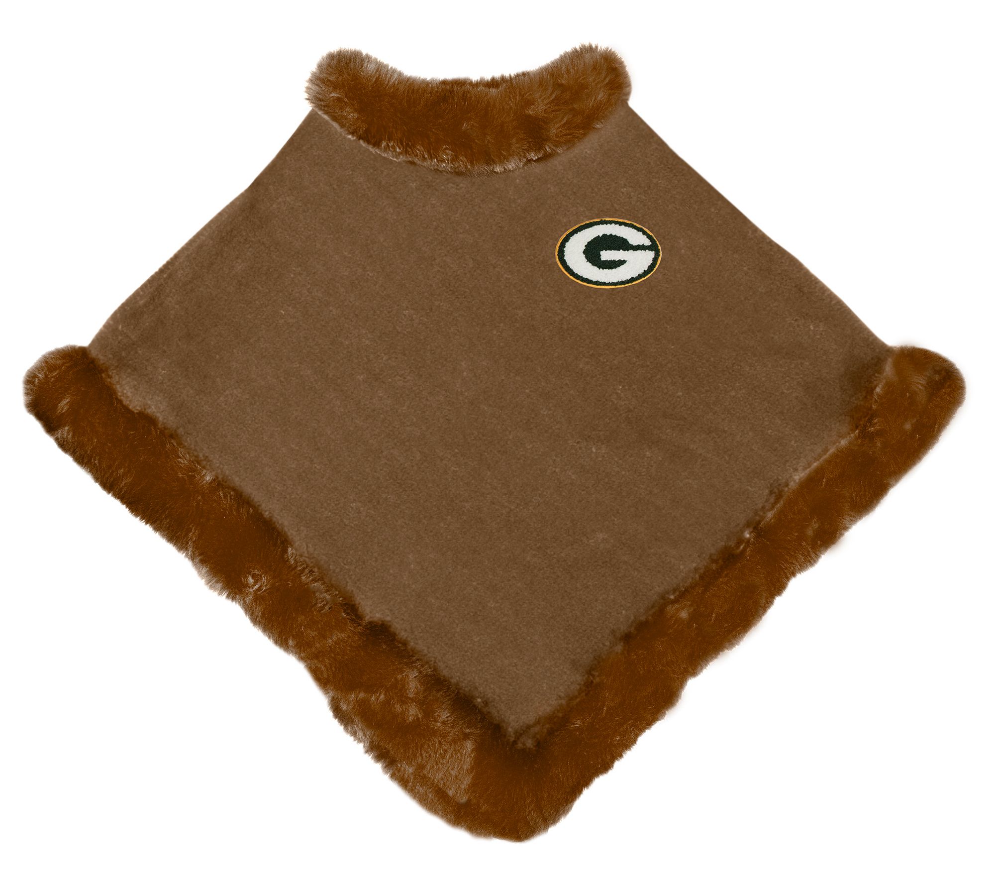Littlearth NFL Fur Trim Poncho