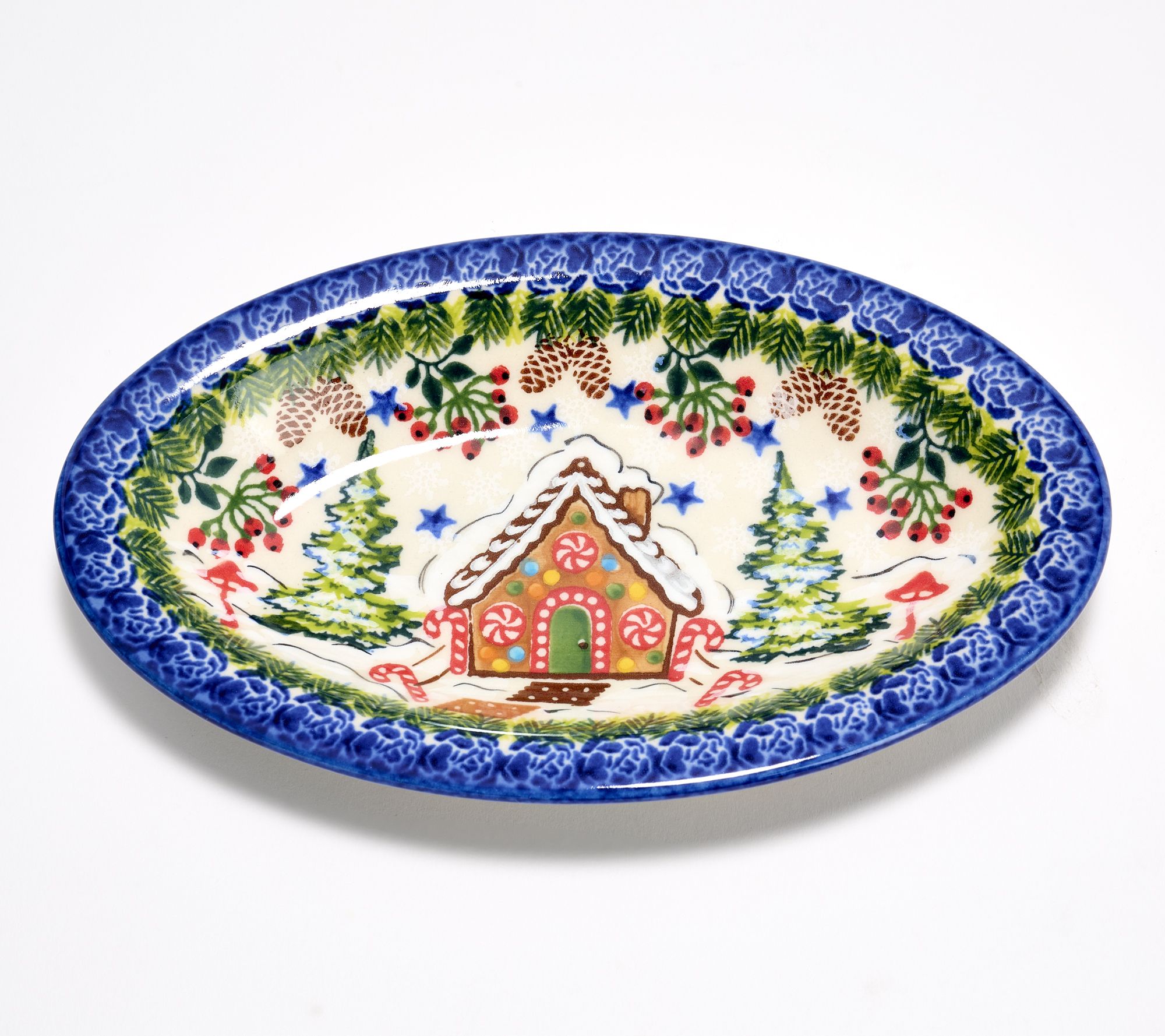  Lidia's Polish Pottery Mini Milano Platter