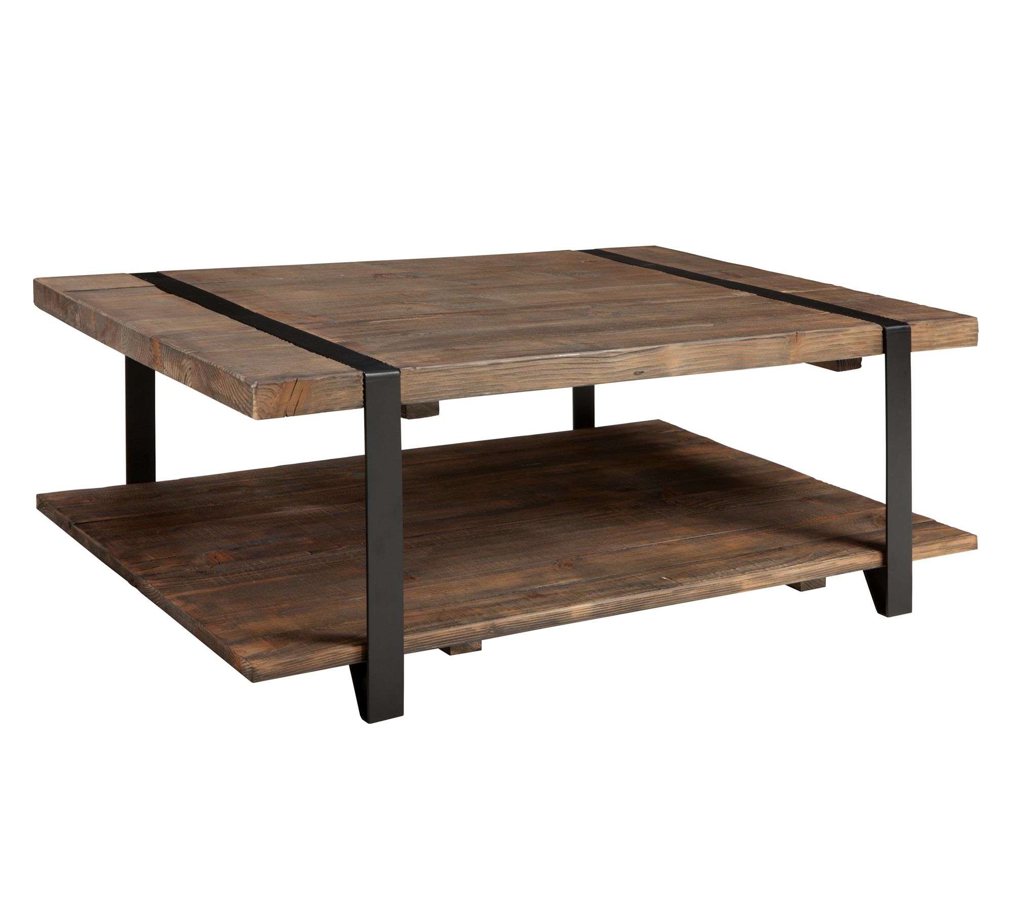 Alaterre Furniture Modesto 48" Coffee Table Rustic Pine Finish