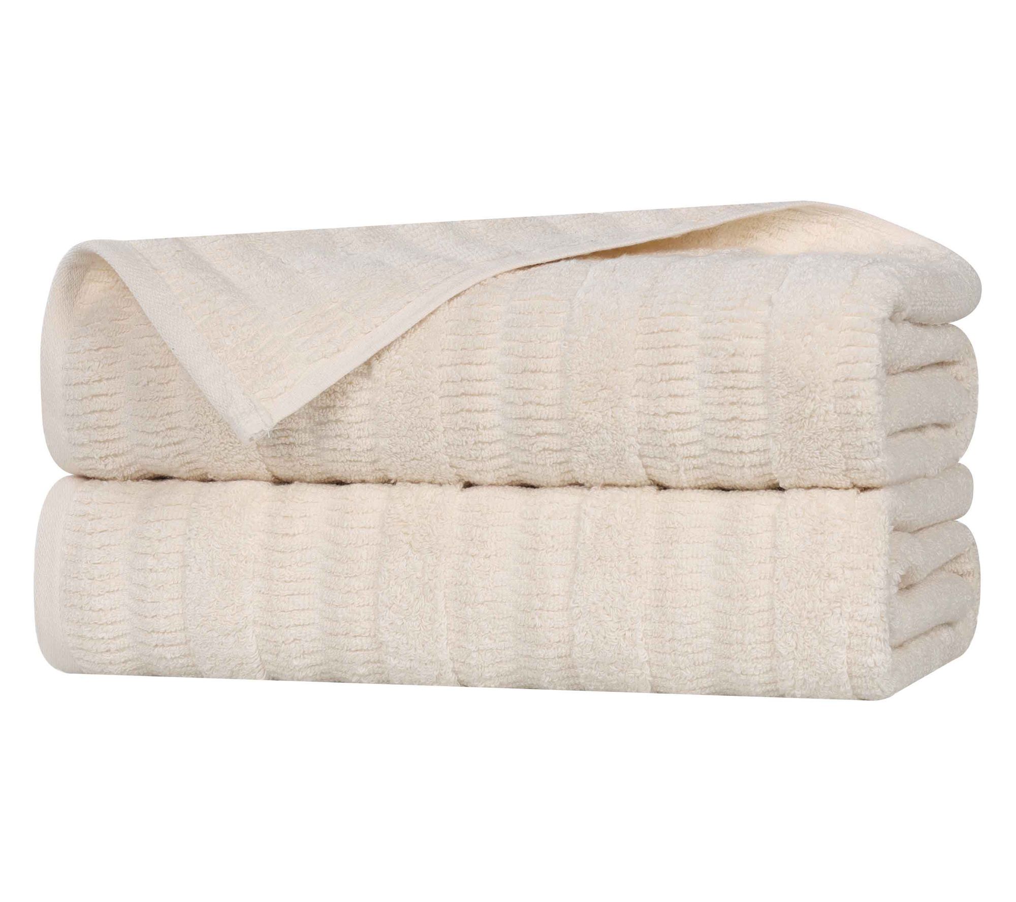 Superior Mika Cotton Blend Solid Towel 2-PieceSet