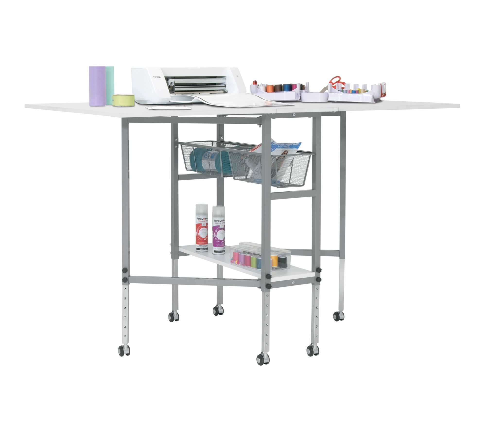 Sew Ready Craft/ Multipurpose Height AdjustableTable