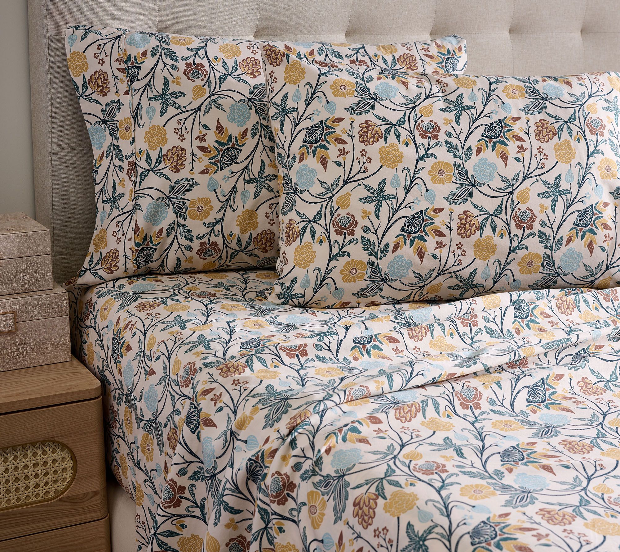 550TC 100% Cotton King Sheet Set by Kim Gravel