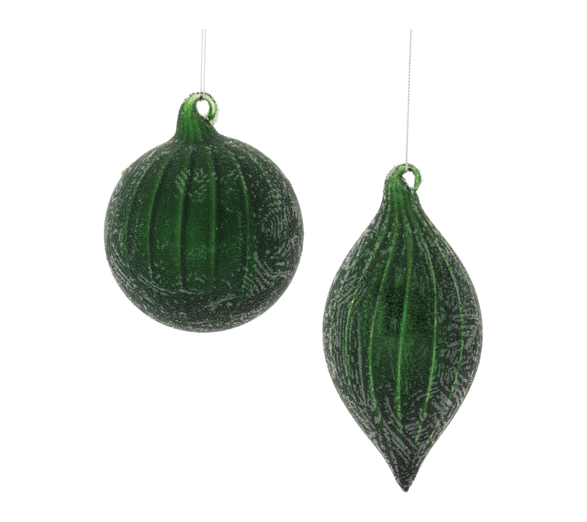 Melrose Beaded Glass Ornament (Set of 6)