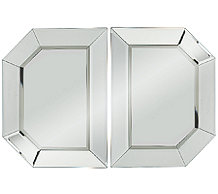  2-Piece Beveled Glass Mirror Sections by Valerie - H202045