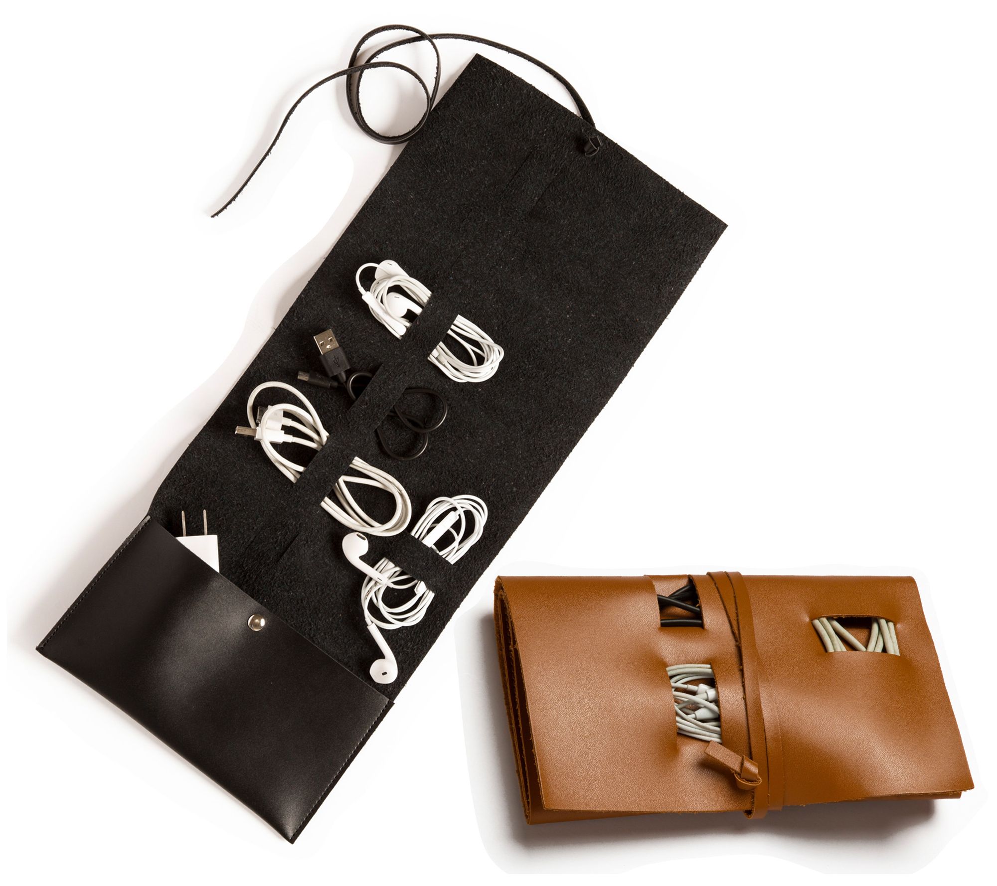 "As Is" Brouk and Co S/2 Multi-function Organizer Travel Rolls