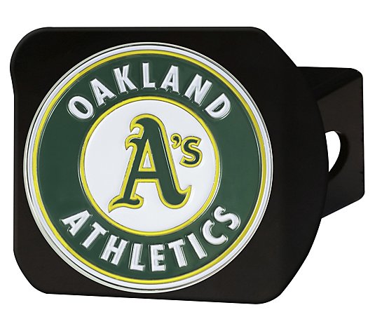FANMATS MLB Black Hitch Cover with Color Emblem