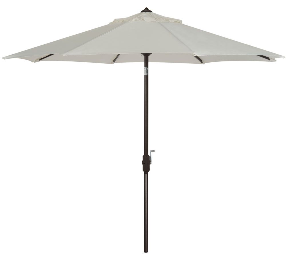 Safavieh Ortega 9' Tilt and Crank Umbrella