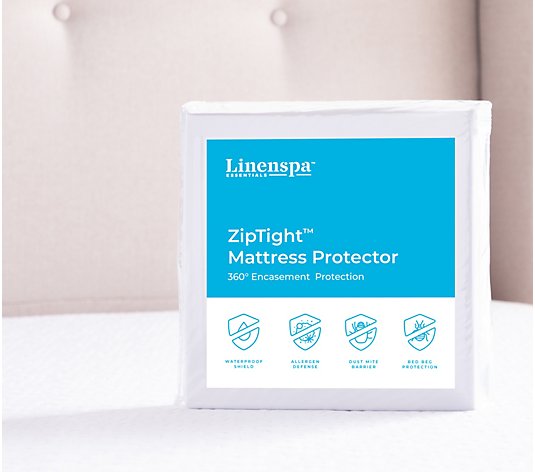 Linenspa Essentials Encasement Mattress Protector, Queen