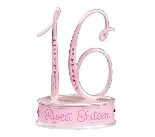 Lillian Rose Pink Sweet Sixteen Cake Topper