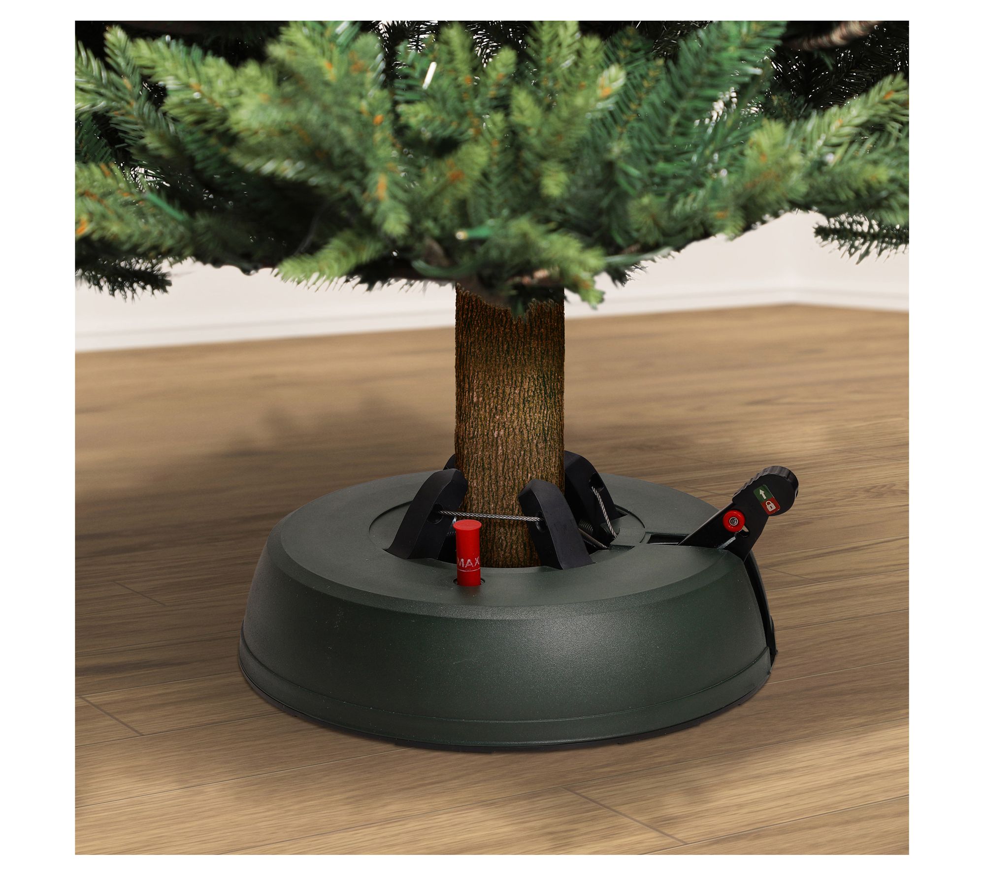 Puleo 14.5" Real Christmas Tree Stand, Holds Upto a 8' Tree