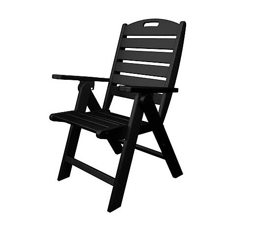 POLYWOOD Nautical High Back Dining Chair