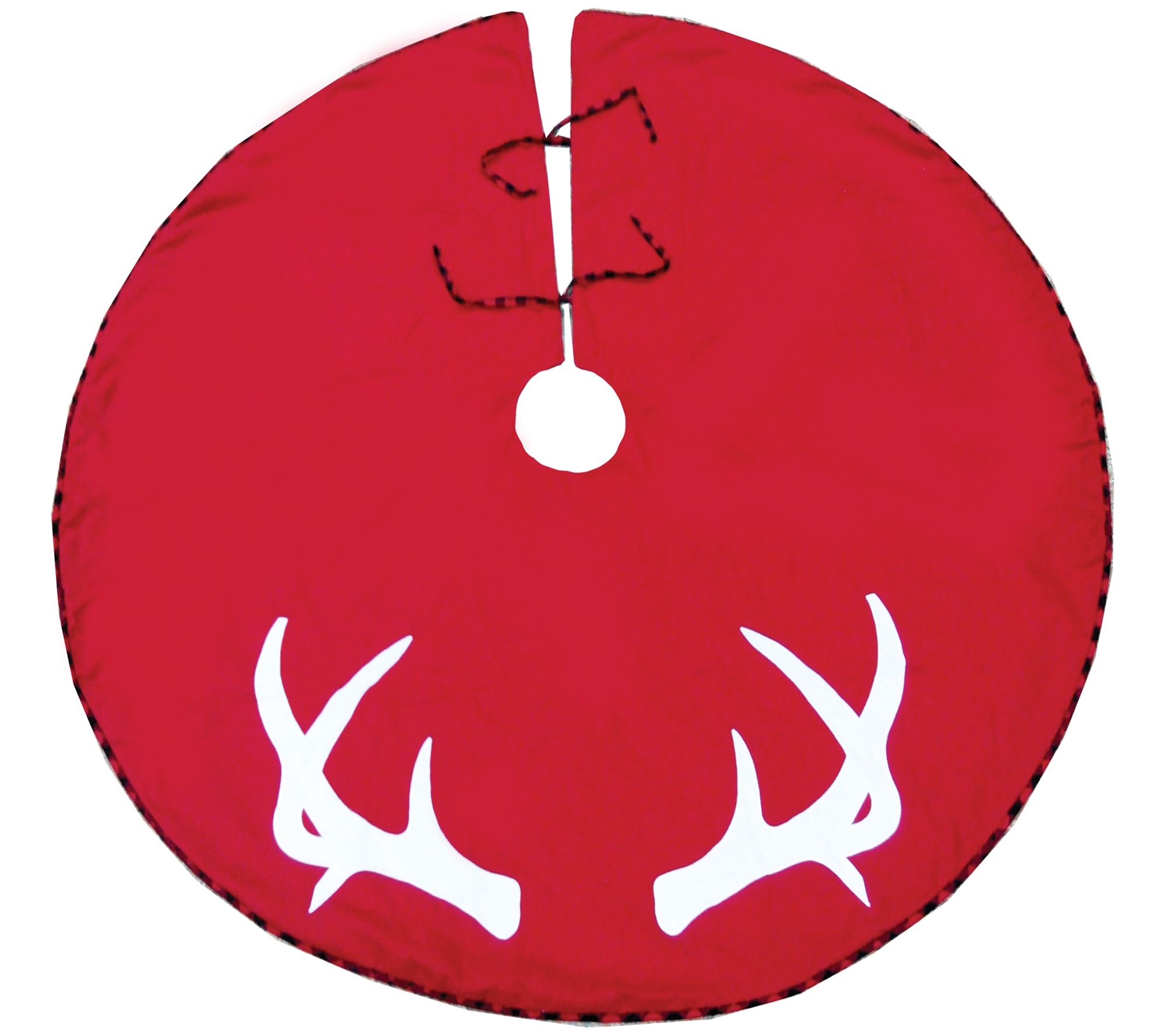C&F Home Buffalo Check Lodge Tree Skirt