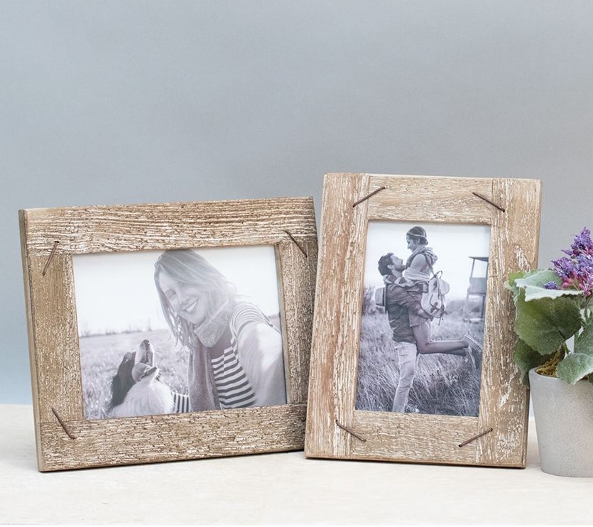 4X6 Hammered Brass Photo Frame Frames by Foreside Home and Garden