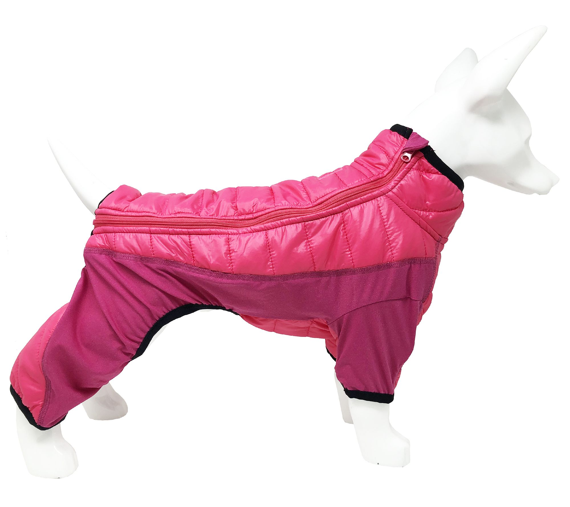 Pet Life 'Aura-Vent' 4-Season Stretch Full BodyDog Jacket