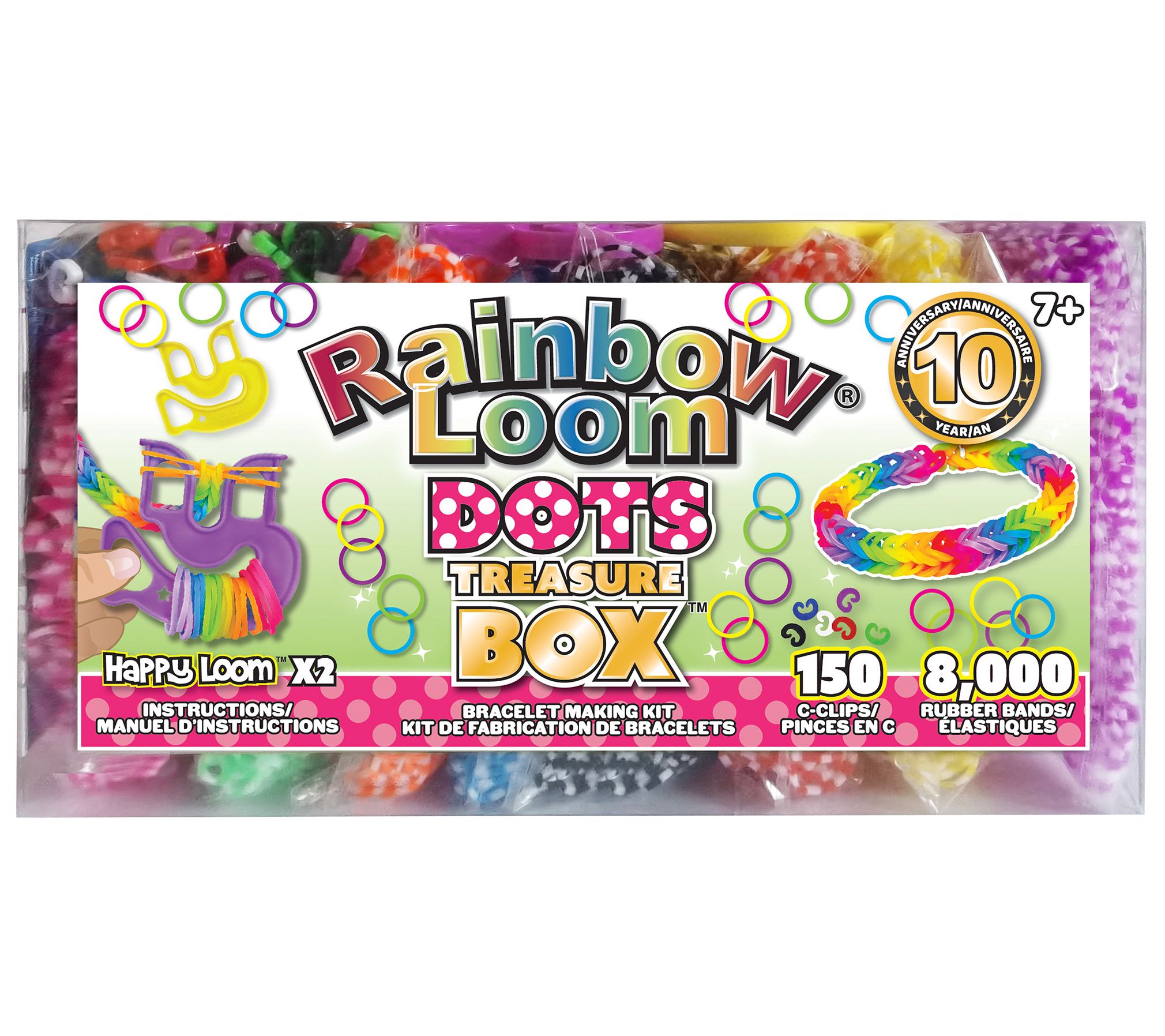 Choon's Design Rainbow Loom Dots Band TreasureBox Edition