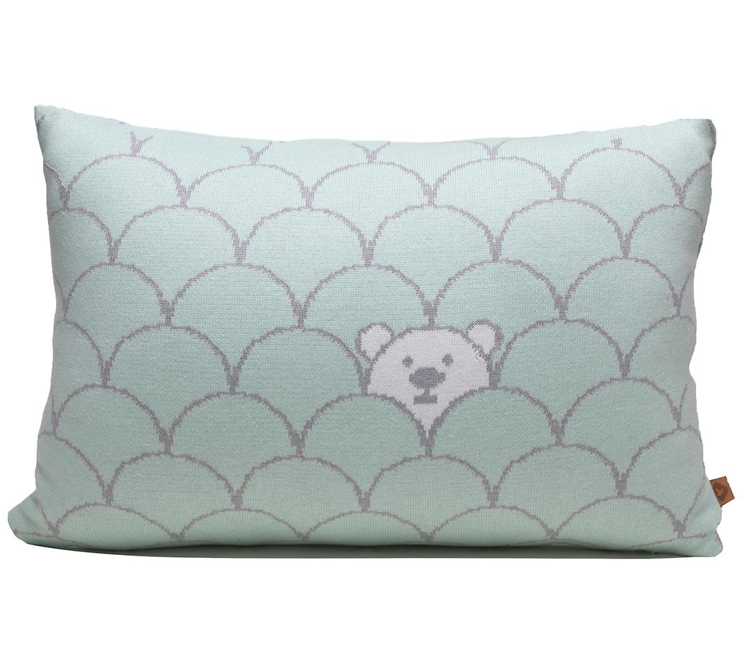 Rian Tricot Cushion - Wally Mint