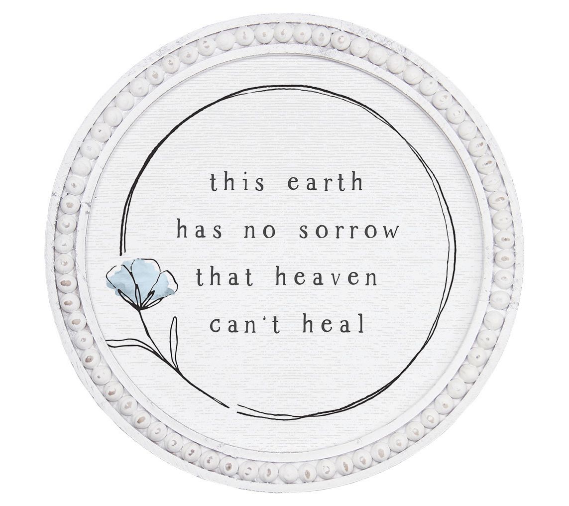 Sincere Surroundings. 14" Earth No Sorrow. Beaded Art