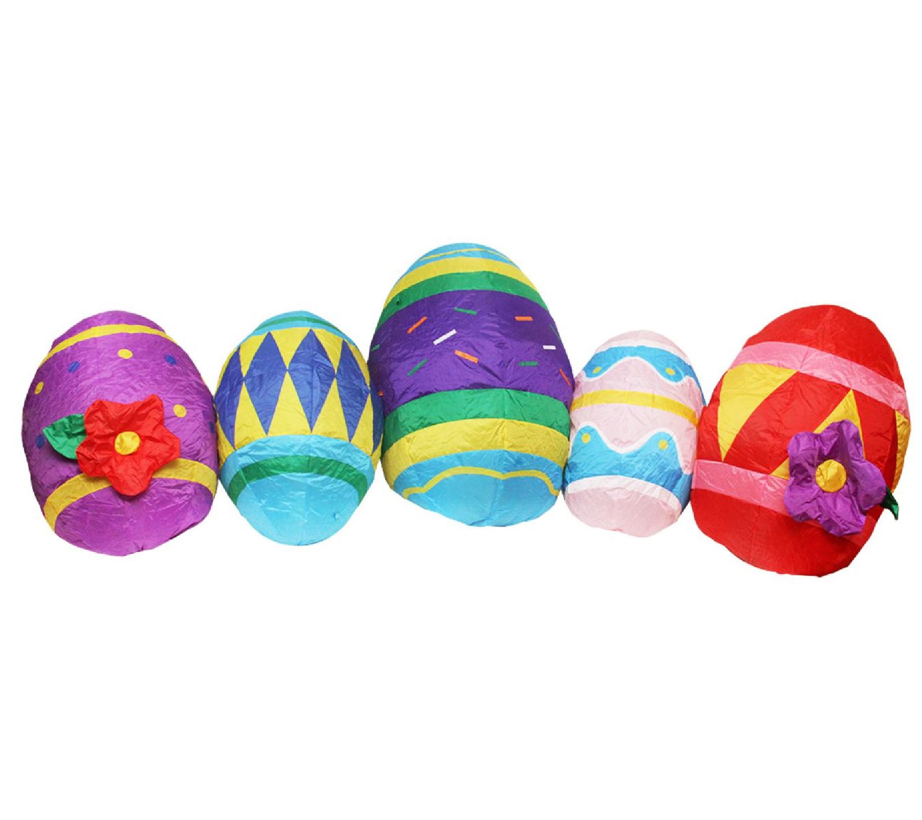 Northlight 10' Inflatable Lighted Easter Eggs Decoration