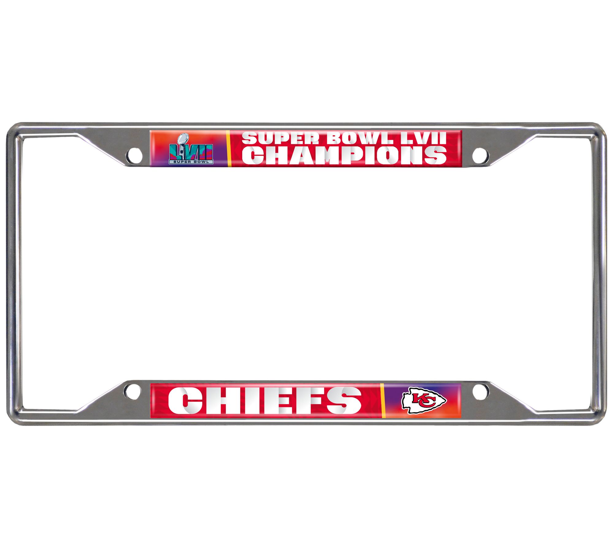 Kansas City Chiefs - 2023 Super Bowl Champ License Plate Frame