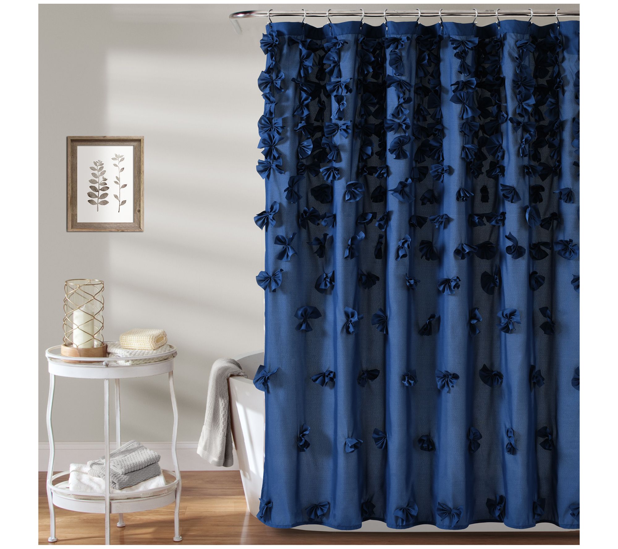Riley Shower Curtain Single 72X72 by Lush Decor