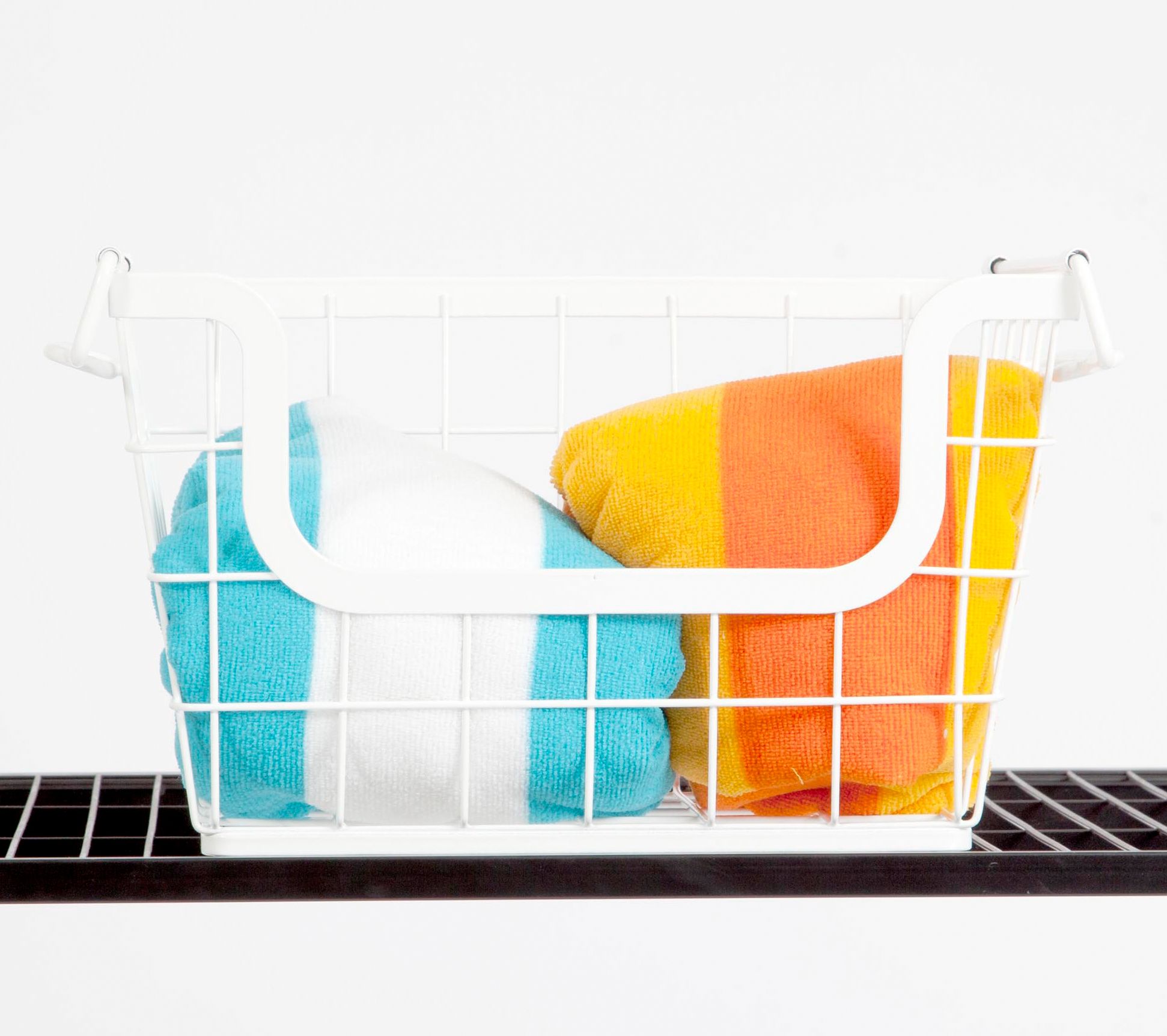Origami 2-Pack Multi-Purpose Stackable Metal Baskets