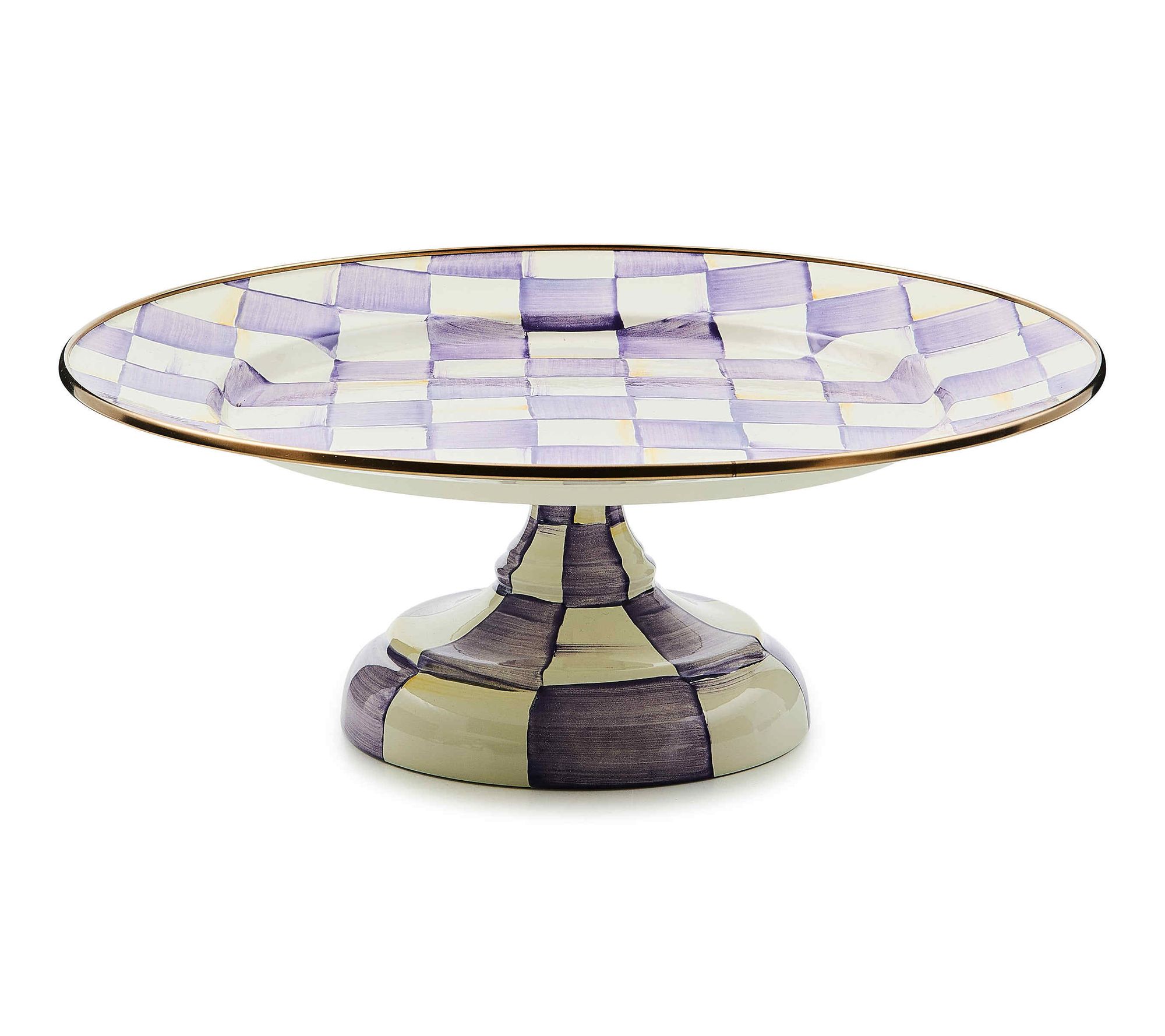 MacKenzie- Childs Small Pedestal Platter