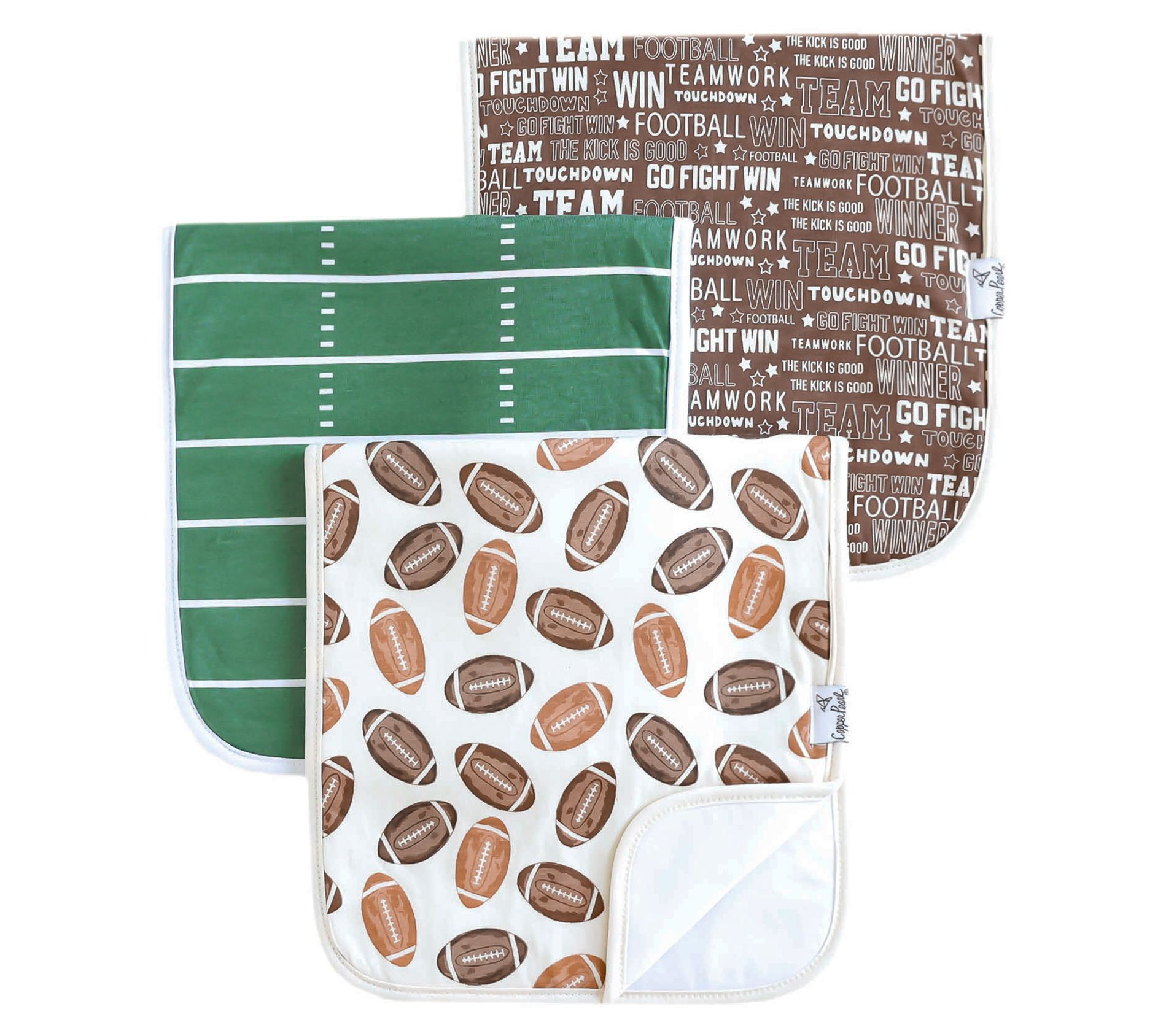 Copper Pearl Premium Baby Burp Cloths