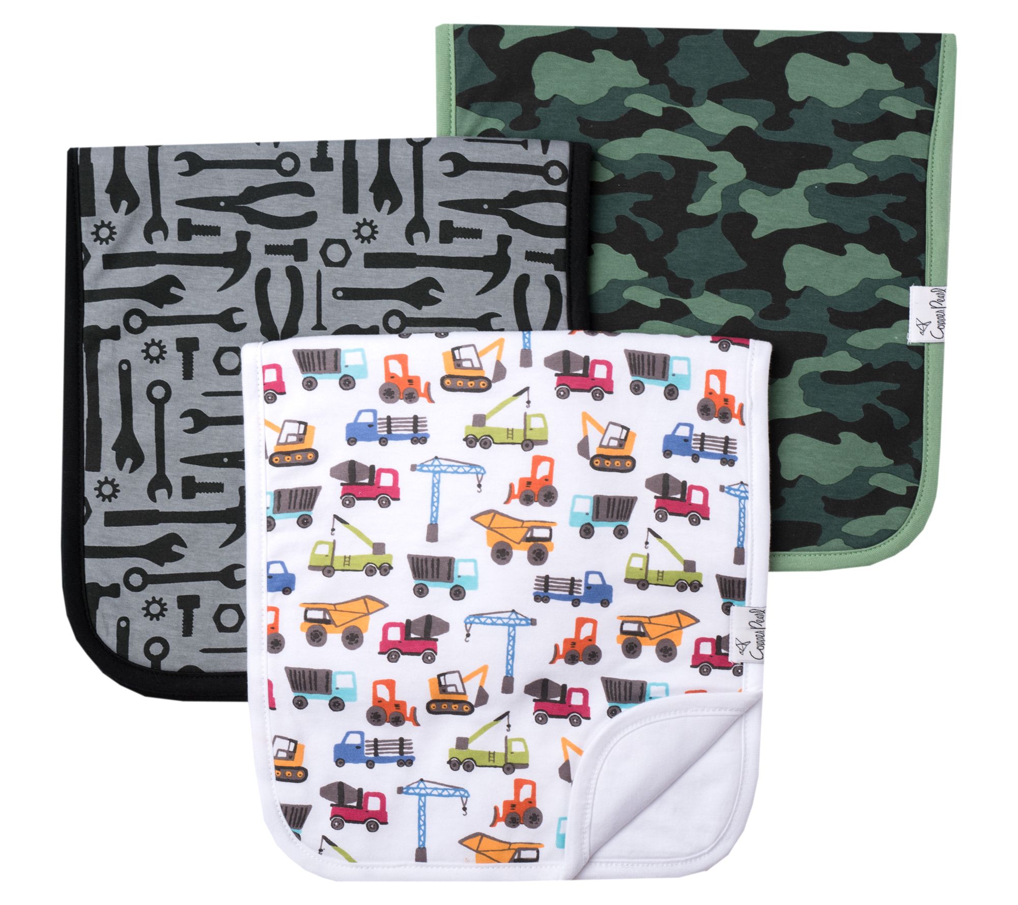 Copper Pearl Premium Baby Burp Cloths