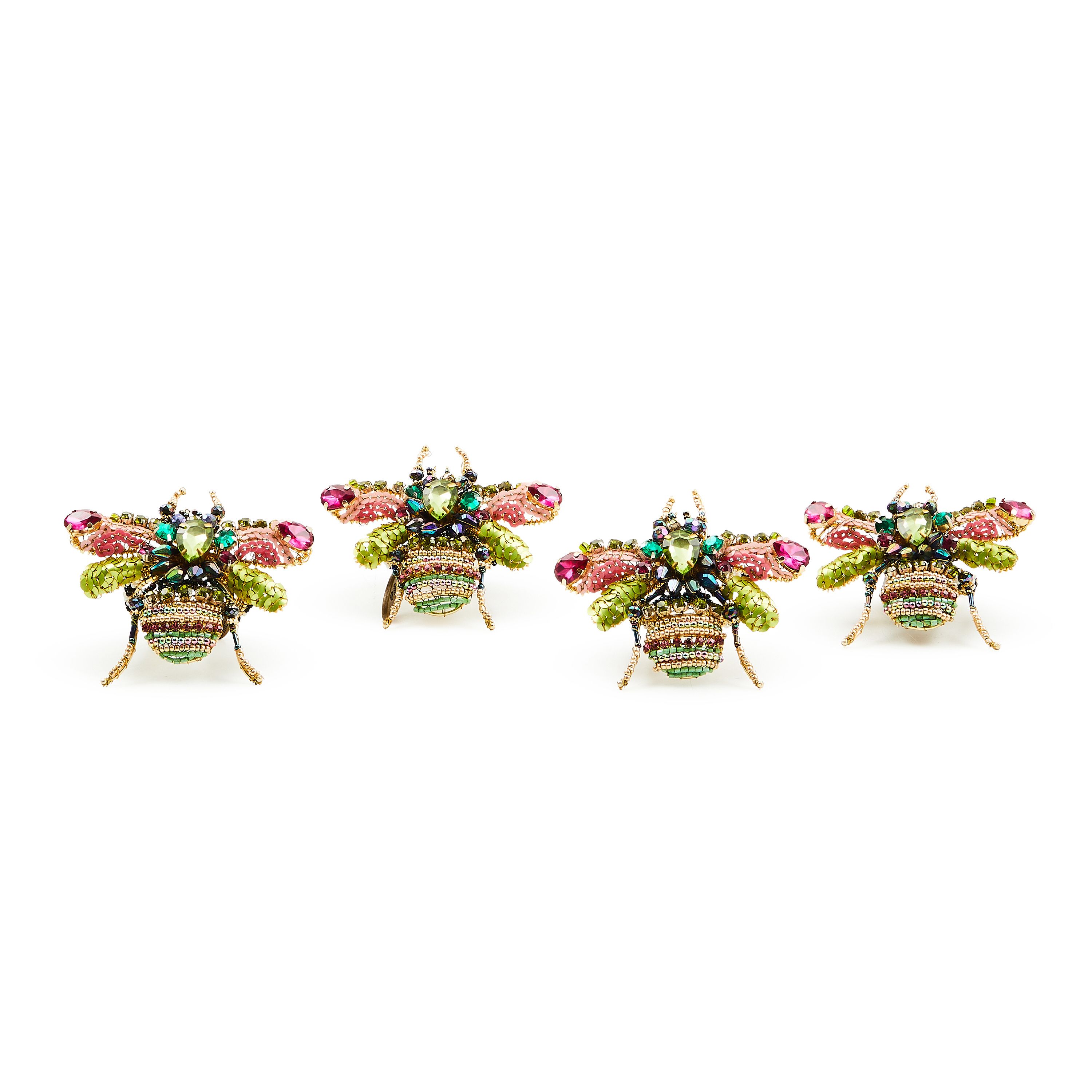 MacKenzie Childs Set of 4 Napkin Rings