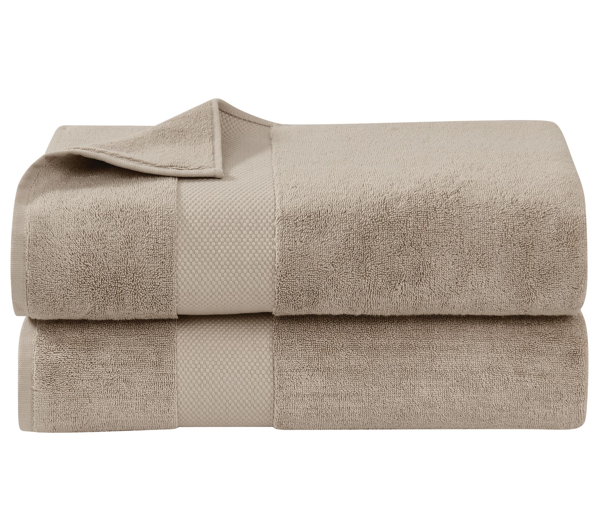 Brooklyn Loom 100% Turkish Cotton 2-Piece BathSheet Towel Set