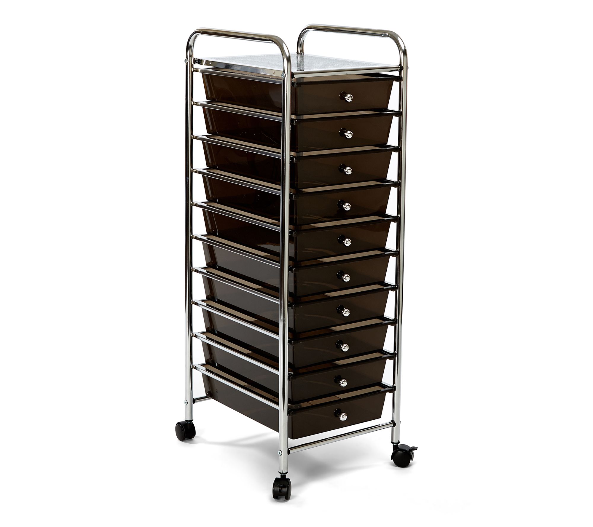 Seville Classics 10-Drawer Organizer Cart