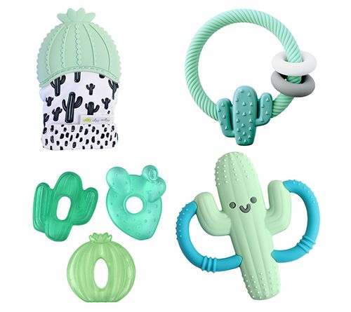 Itzy Ritzy Cactus Teething Set