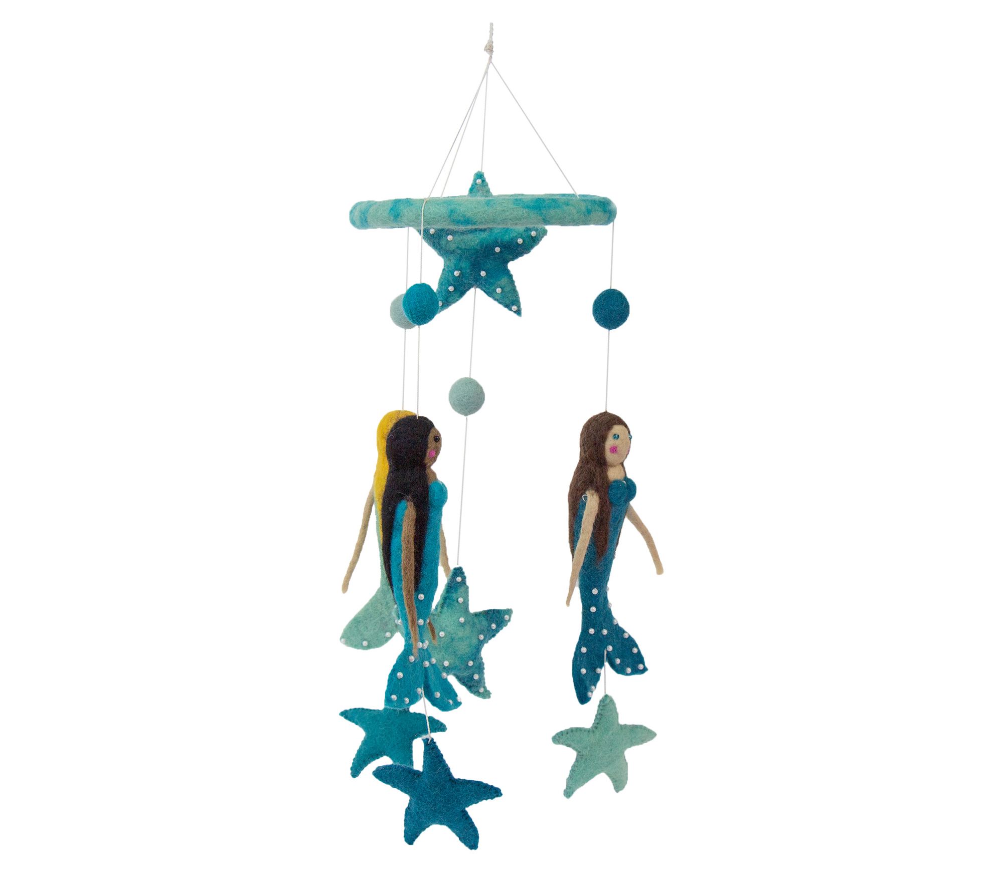 Global Crafts Baby Nursery Felt Mobile