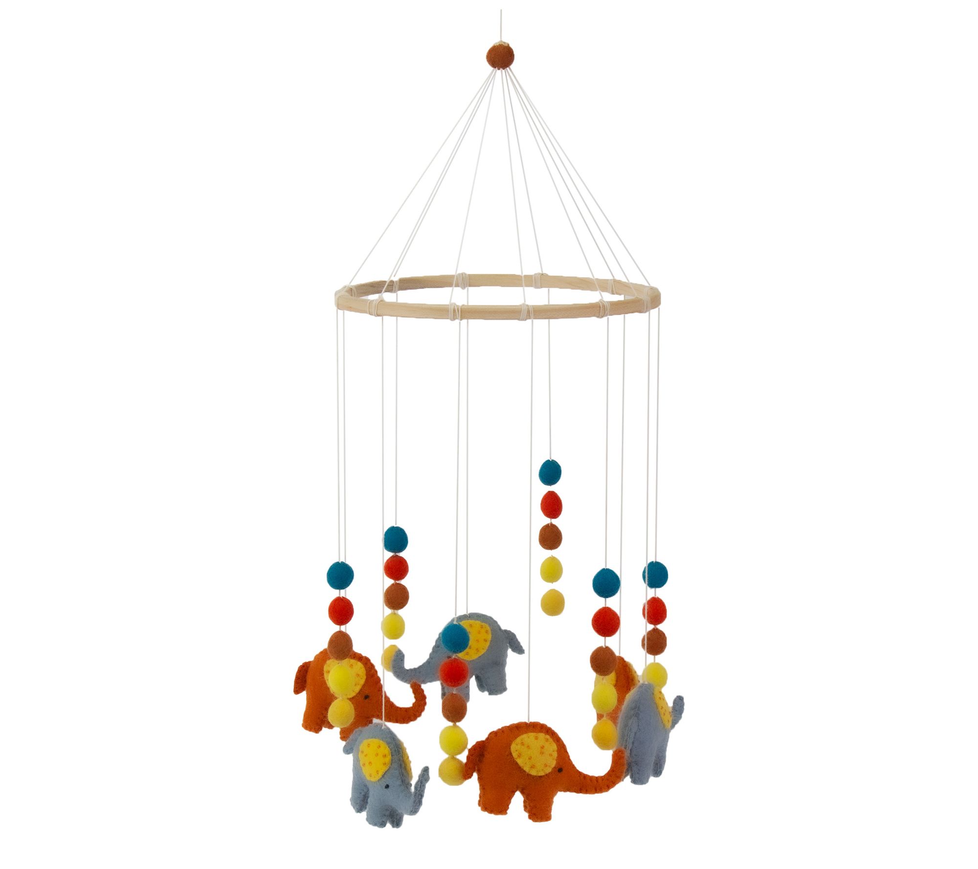 Global Crafts Baby Nursery Felt Mobile