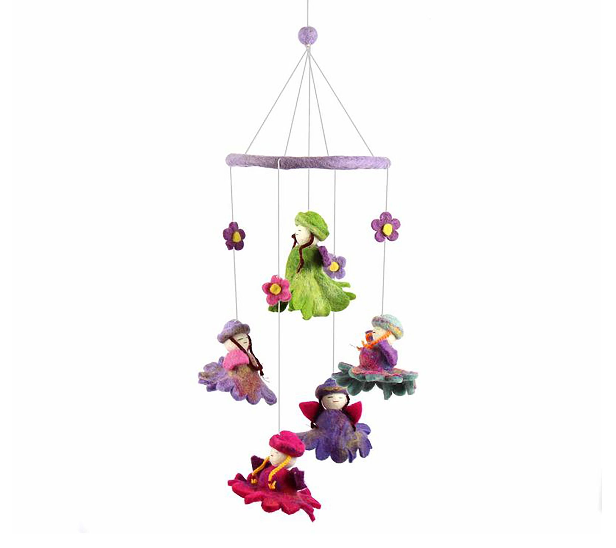 Global Crafts Baby Nursery Felt Mobile