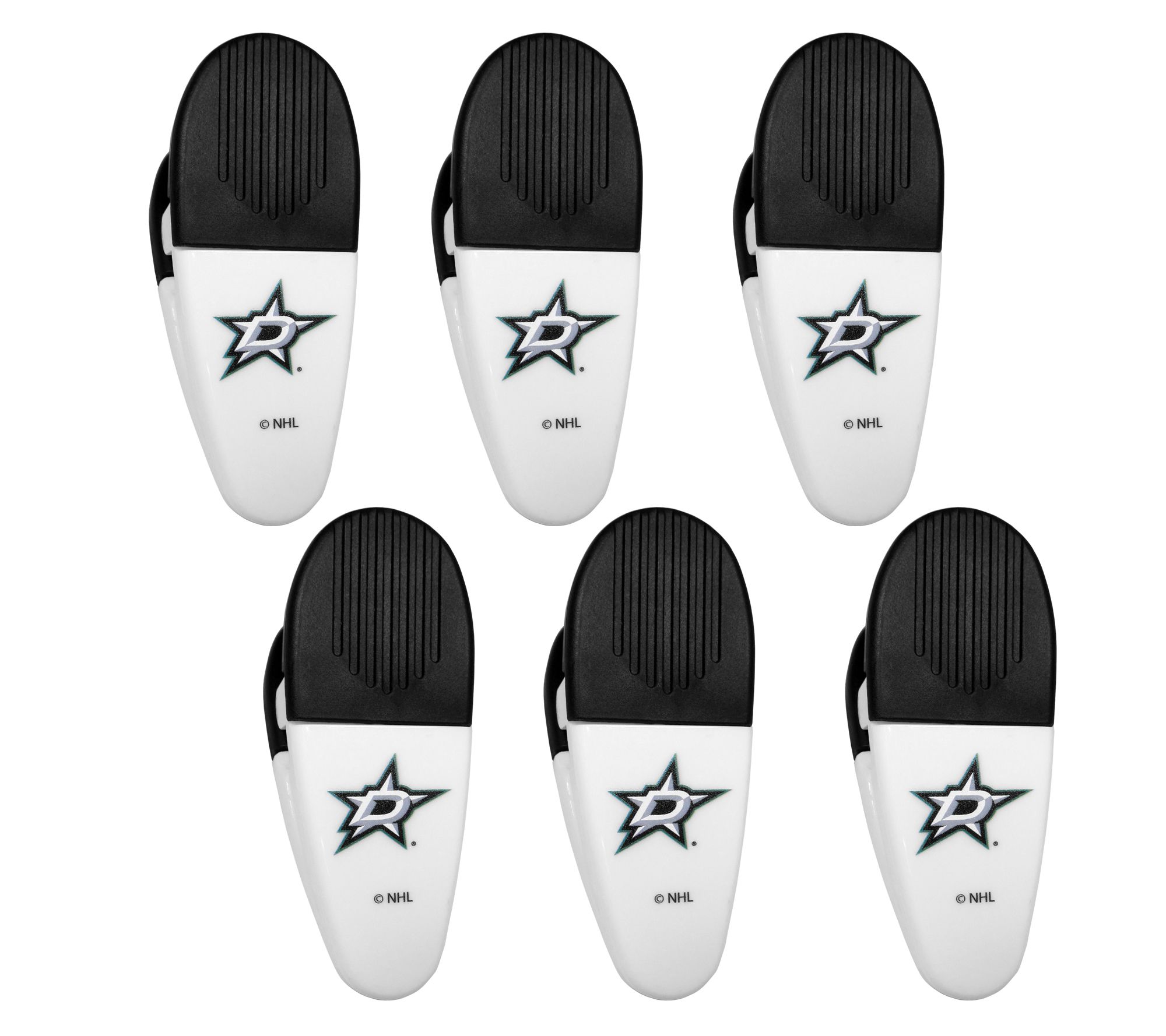 Siskiyou Sports NHL 6-Pack Chip Clip Magnets