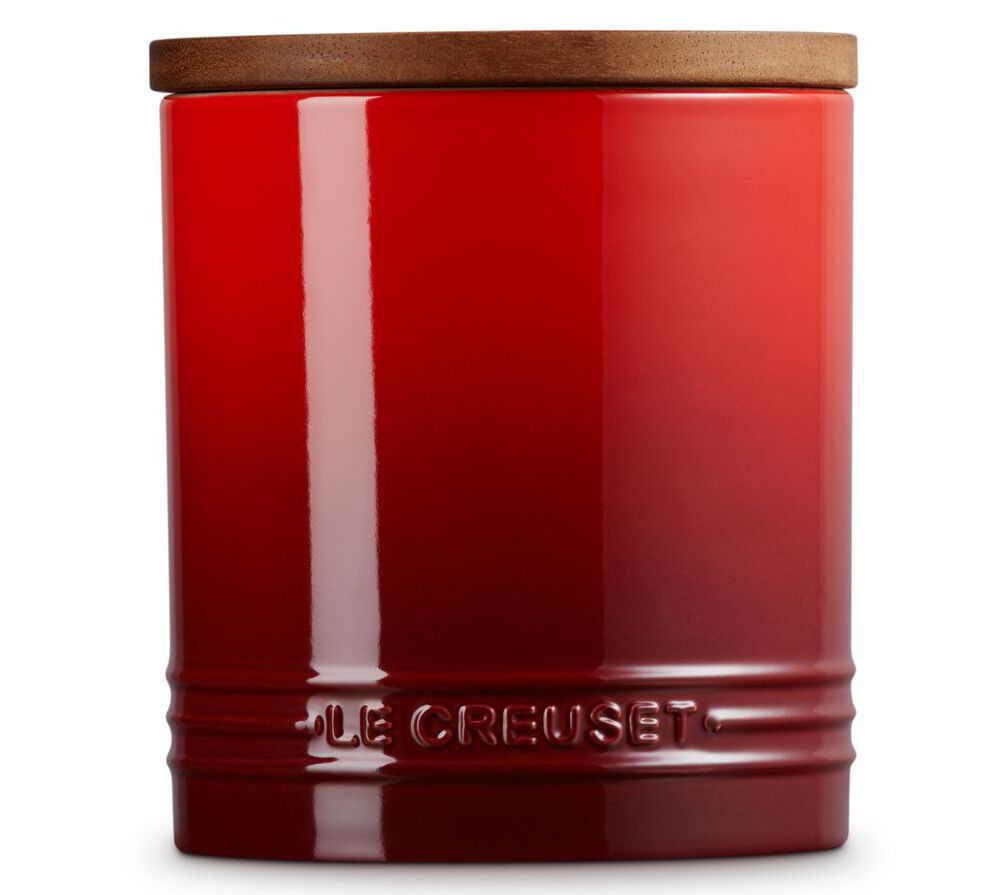 Le Creuset 1.2 qt. Signature Storage Canister with Wood Lid