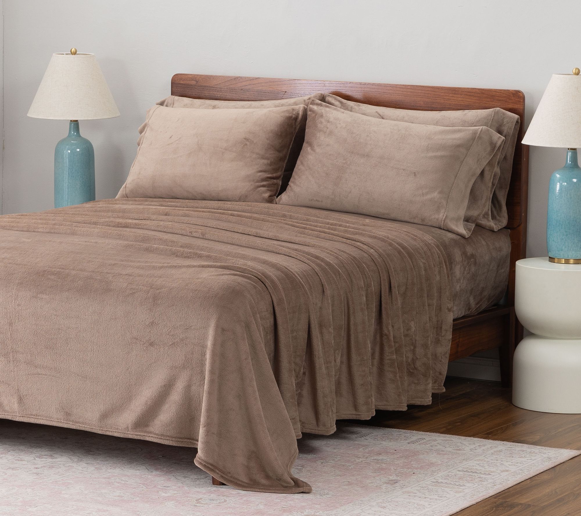 Berkshire Velvetsoft Sheet Set with Extra Pillowcases