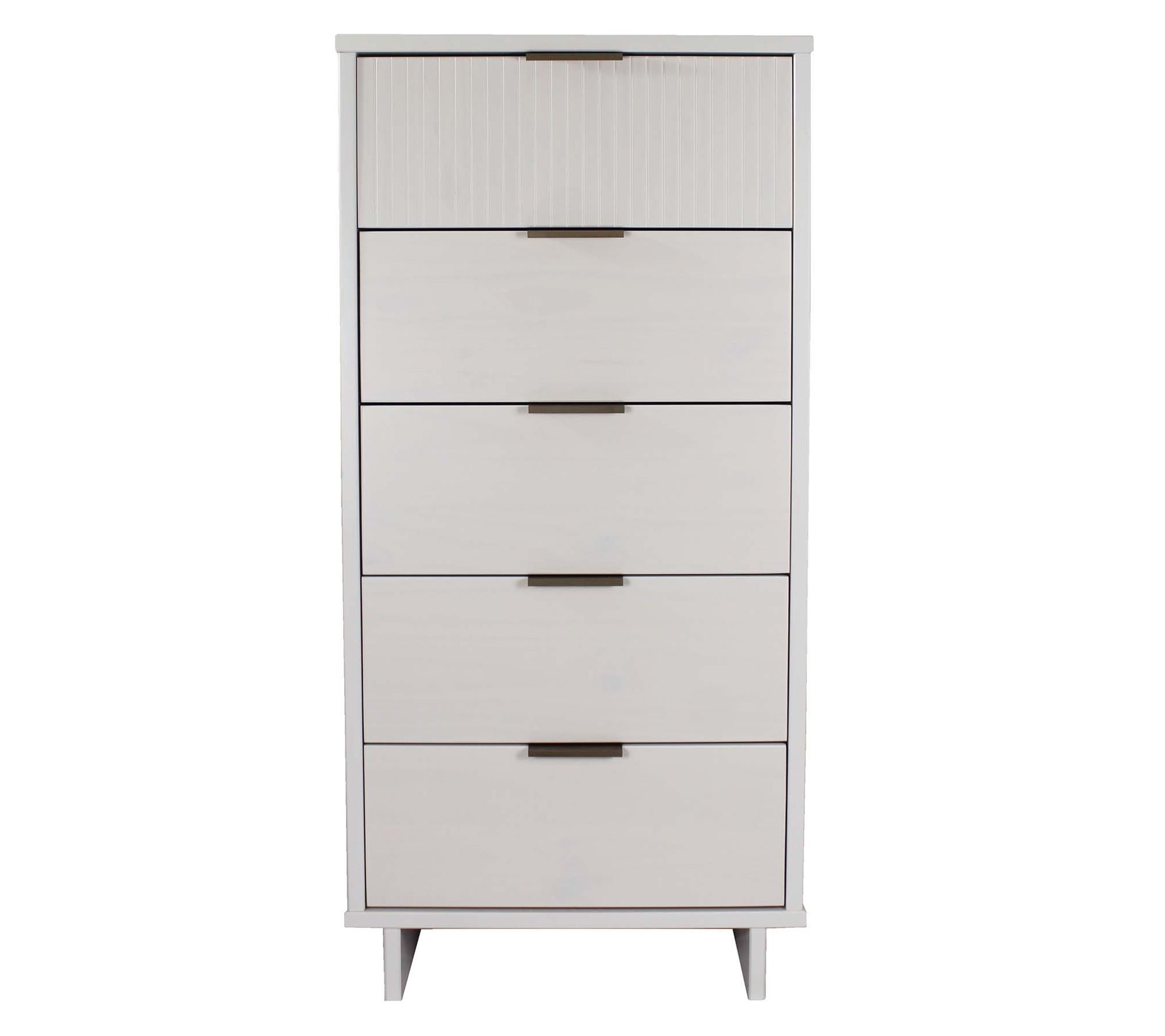 Manhattan Comfort Granville Tall Narrow Dresser