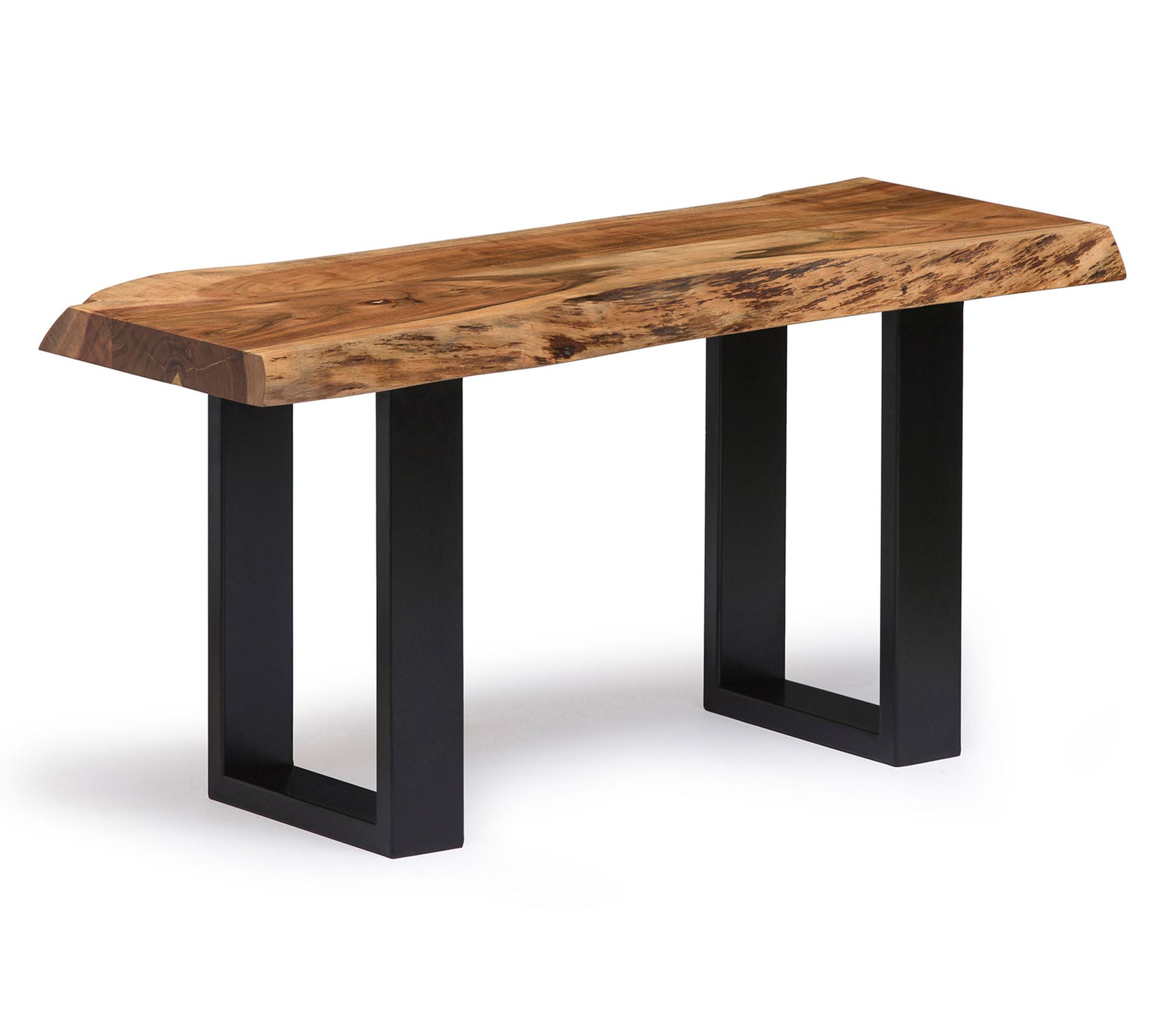 Alaterre Furniture Alpine 36" Live Edge AcaciaWood Bench