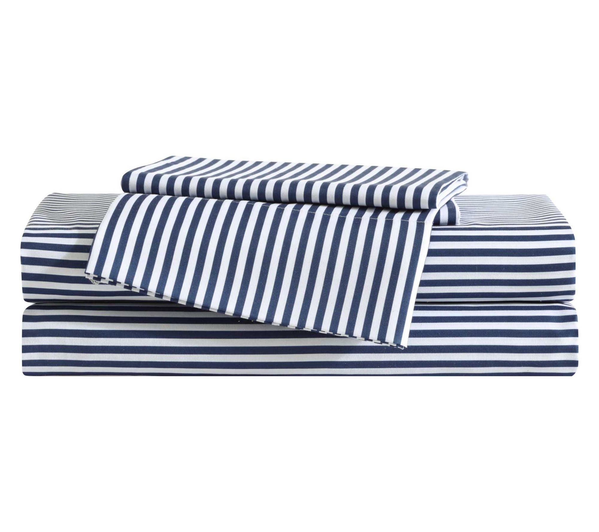 Eddie Bauer Kids Vivid Stripe Blue Xl Sheet Set