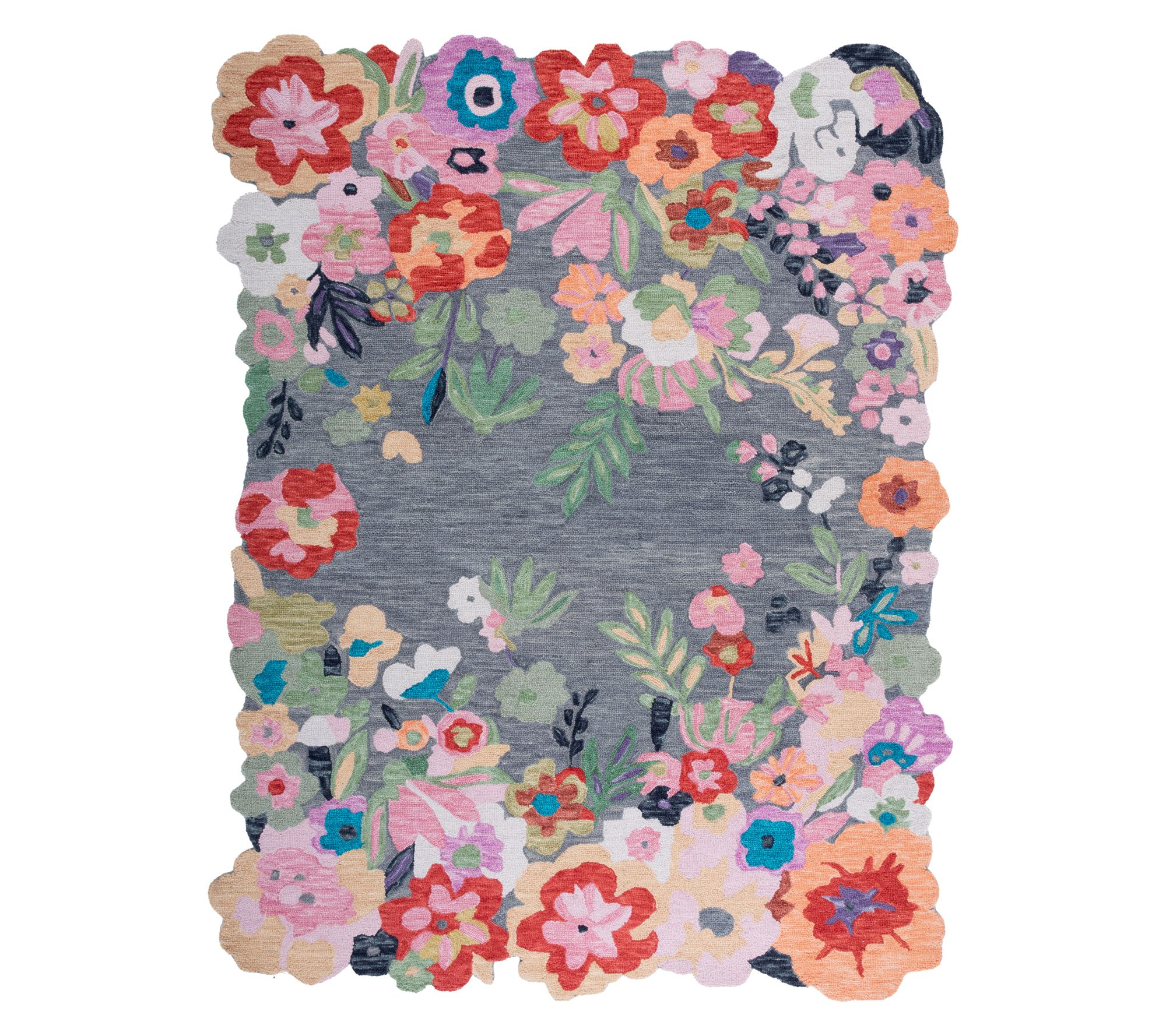 Safavieh Garden Wave Hand Tufted Wool 8' x 10'Rug